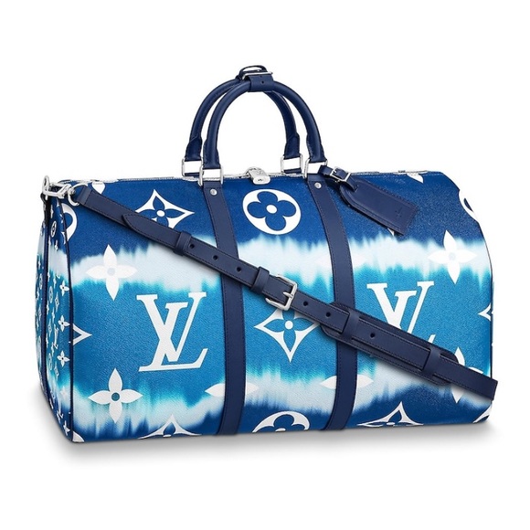 NEW Louis Vuitton M45117 ESCALE KEEPALL BANDOULIÈRE 50 - Picture 2 of 12